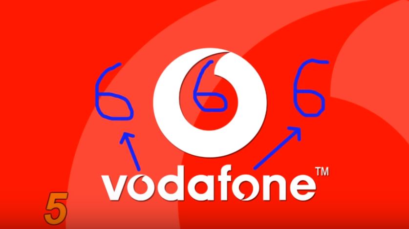 сатанински символ скрит в емблемата на Vodafone