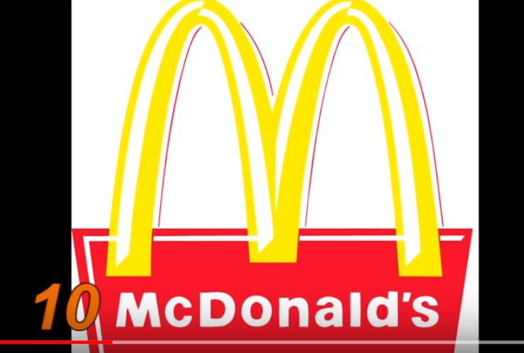 масонски символ скрит в емблемата на Макдоналс