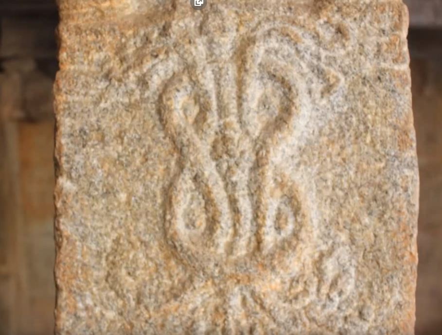 изображение на сплетени змии храм Литакши Индия